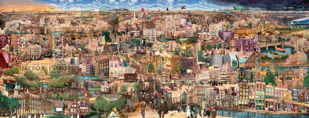 TOTAALBEELD KUNSTWERK AMSTERDAM
